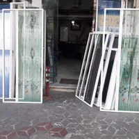 ساخت درب الومینیوم توری پنجره|خدمات پیشه و مهارت|شیراز, پانصد دستگاه ارتش|دیوار