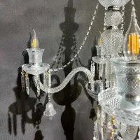 آباژور باکارات ۵ شاخه کنار سالنی ۱۶۰