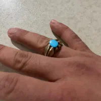 انگشتر فیروزه دستساز