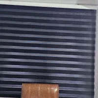 ۴عدد پرده زبرا مشکی