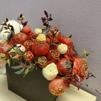 باکس گل شمع