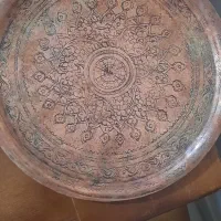 بشقاب قلم کهنه قاجاری