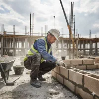 کارگر کچ و خاک و پلاستر و ...