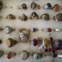 انگشتر نقره کهنه سندلوس