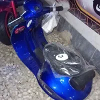 موتور شارژی وسپا کنترلدار و باطری۱۲ولت