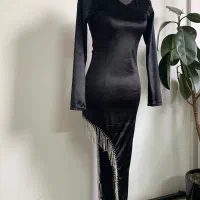 ماکسی بلند ریسه ای|لباس|مشهد, هنرور|دیوار