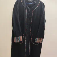 مانتو پاییزه وچادر مشکی وژاکت