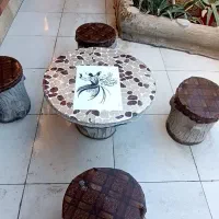 میز و صندلی چهارنفره|میز و صندلی غذاخوری|لردگان, |دیوار