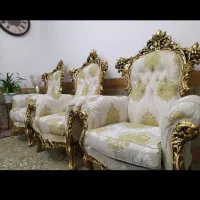 مبل سلطنتی درحد ورق طلا|مبلمان خانگی و میز عسلی|مراغه, |دیوار
