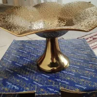 دو عدد ظرف  پایه دار سرامیکی