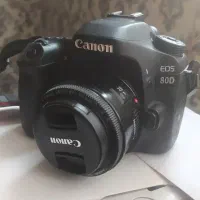 کنون 80D - لنز فیکس ۵۰ (فوری)