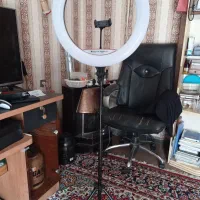 رینگ لایت Ring light|دوربین عکاسی و فیلم‌برداری|شیراز, ترمینال باربری|دیوار