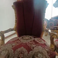 مبل سلطنتی 9نفره ومیزنهارخوری