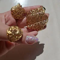 نیم ست آبکاری طلا