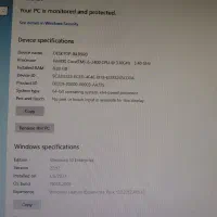 کیس کامپیوتر به همراه مانیتور