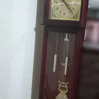 ساعت ایستاده چوبی