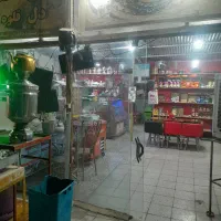 یک عدد دکه خواروبار فروشی با امتیاز آب وبرق