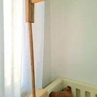 پایه اتصال تخت کودک چوبی
