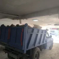 حمل نخاله و پخش مصالح با نیسان سریع و مطمئن