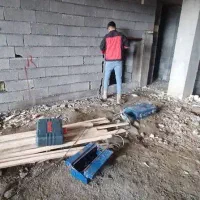 کنده کاری جای لوله برق و فاضلاب