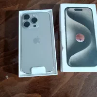 فروش ویژه آیفون 15pro رنگ تیتانیوم نچرال CH/A