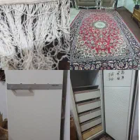 قالی دست باف ویک فریزر به علت جابجایی