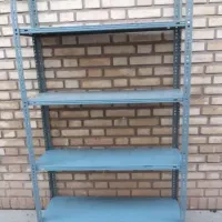 قفسه انباری و مغازه فلزی طوسی