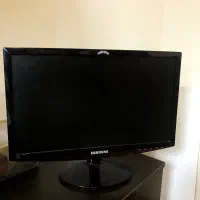 کامپیوتر  hp ویندوز ده به همراه مانیتور