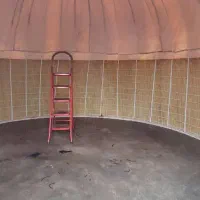 آلاچیق ترکمنی - آلاچیق|گلیم، جاجیم، گبه|گنبد کاووس, |دیوار