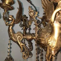 ملائکه ۶شعله نئوکلاسیک و دیوار کوب