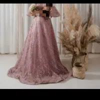 پیراهن مجلسی نامزدی سایز بزرگ 46 48