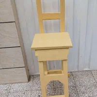 چهارپایه چوب نراد|صندلی و نیمکت|رشت, جماران|دیوار