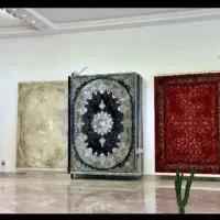 فرش سرام لاکی مشکی ۱۵۰۰ هایباک نخ
