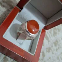 کاردست.ایران بهزاد.عقیق فوق کهنه نشاندار