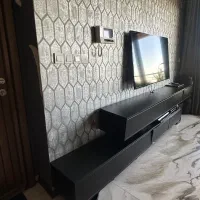 میز تلویزیون دو تکه مدرن