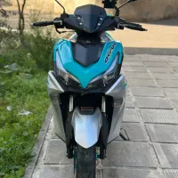 موتور کلیک،آیروکس نیو، خشک،آبی فیروزه ای|موتورسیکلت|ساری, |دیوار