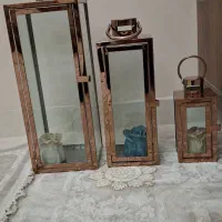 فانوس کنار سالنی بسیار شیک وتمیز