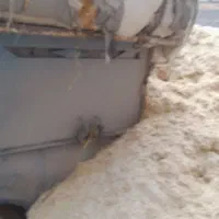 کاه دیم تحویل درب انبار