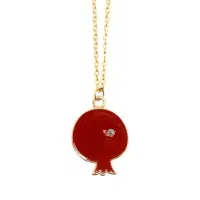 گوشواره و گردنبند یلدا ست گیره  و جدا استیل عمده