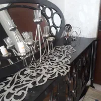 آیینه کنسول چوب گرجستان|بوفه، ویترین، کنسول|رباط‌کریم, رباط‌کریم|دیوار