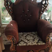 مبل سلطنتی|مبلمان خانگی و میز عسلی|فلاورجان, |دیوار