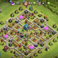 اکانت تان 12 کلش آف کلنز لول 95