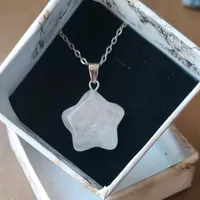 گردنبند سنگ رزکوارتز طبیعی|جواهرات|کرمان, |دیوار