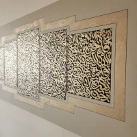 تابلو نقاشی خط دستی|تابلو، نقاشی، عکس|کرج, باغستان|دیوار