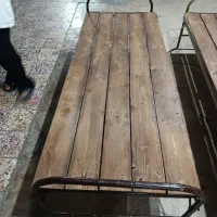 تخت سربازی با تخته نو