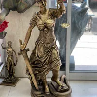 مجسمه فرشته عدالت دکوری کنار سالنی ۱متری|مجسمه، تندیس، ماکت|تهران, جی|دیوار