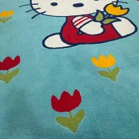 گلیم فرش طرح کیتی