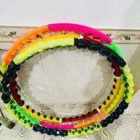 حلقه هولاهوپ ژله ای لاغری ورزشی(هرسه عدد)