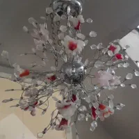 لوستر|لوستر و چراغ آویز|اصفهان, باغ فردوس|دیوار