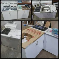 کابینت زیر سینک ضدآب پی وی سی حتی درب ها  کد B4485|مصالح و تجهیزات ساختمان|نوشهر, |دیوار
